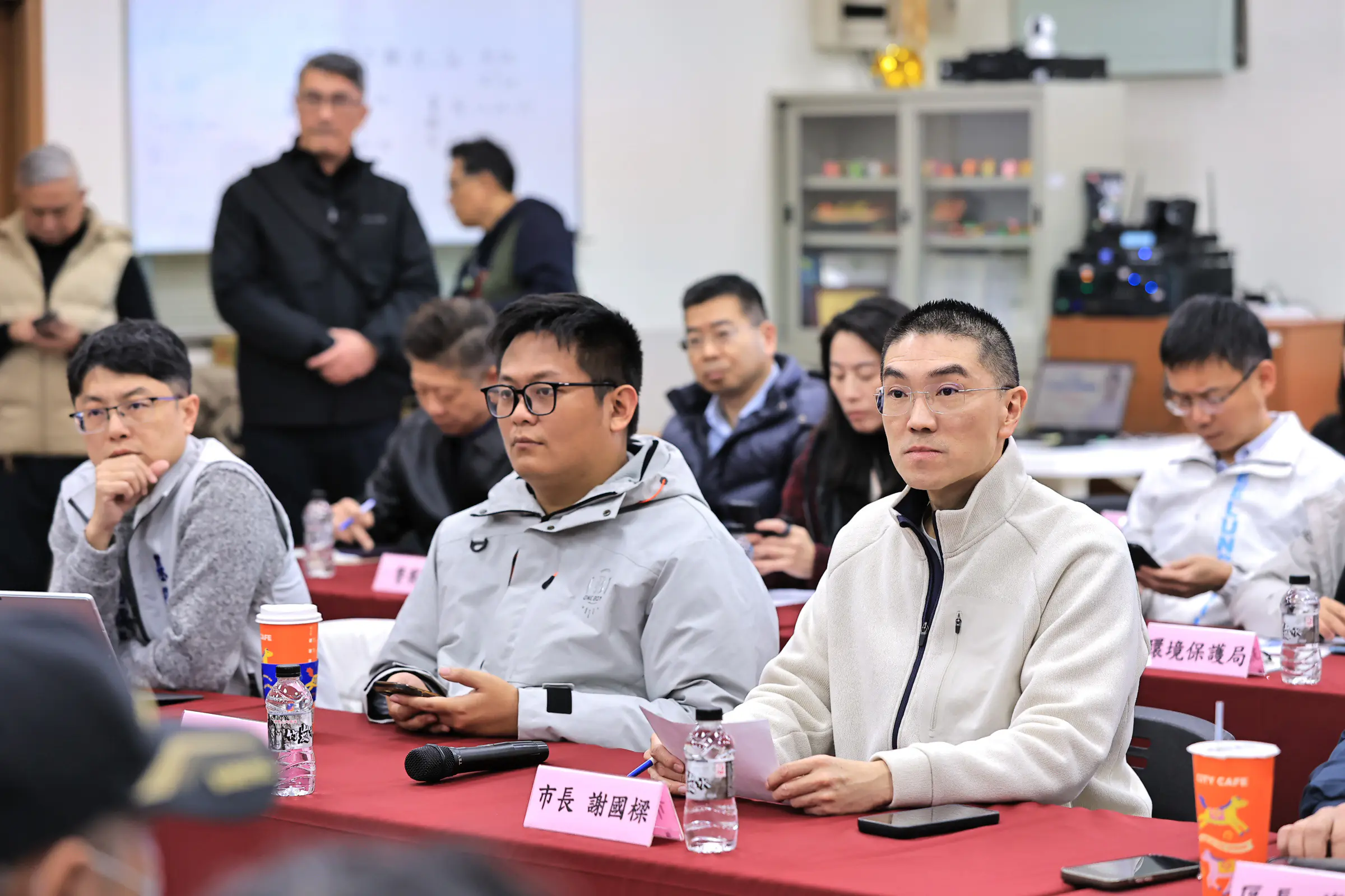 基隆公民座談直球對決　聚焦交通、都發　謝國樑宣示標線規劃貼近需求