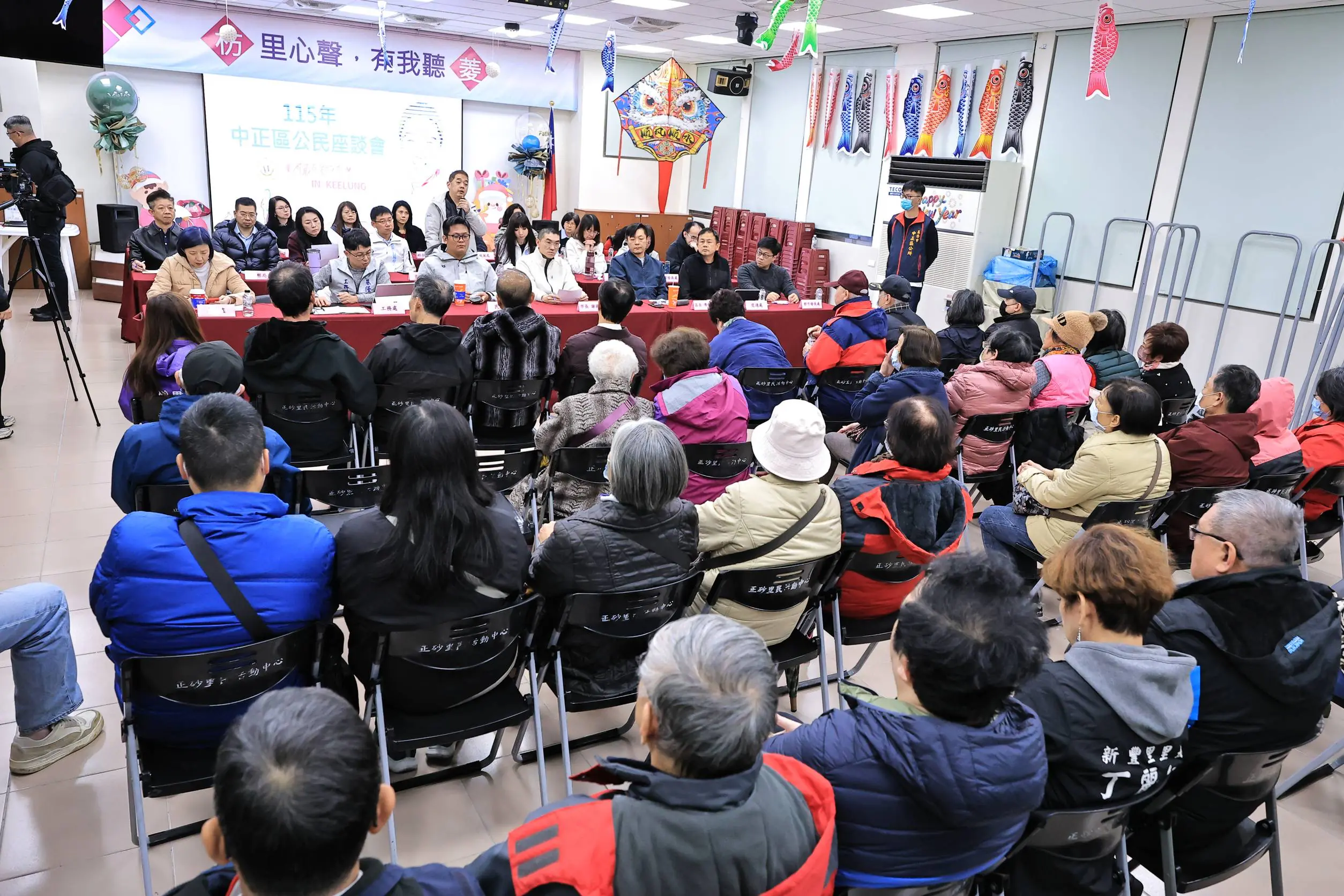 基隆公民座談直球對決　聚焦交通、都發　謝國樑宣示標線規劃貼近需求