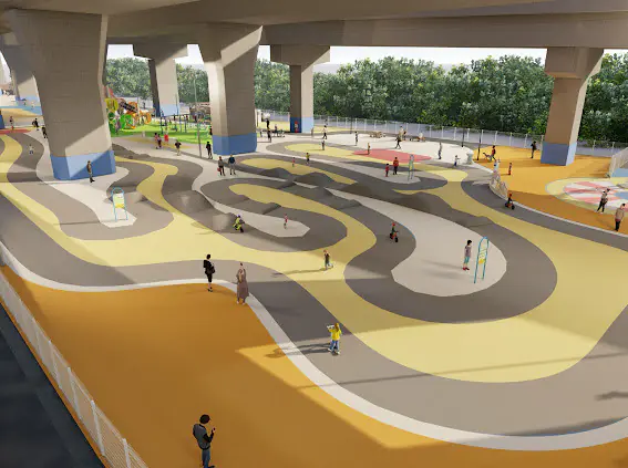 嘻哈 x 滑板 x 滑步車暖身!南投市親子輪動場3月將正式動工 嘻哈 x 滑板 x 滑步車暖身!南投市親子輪動場3月將正式動工