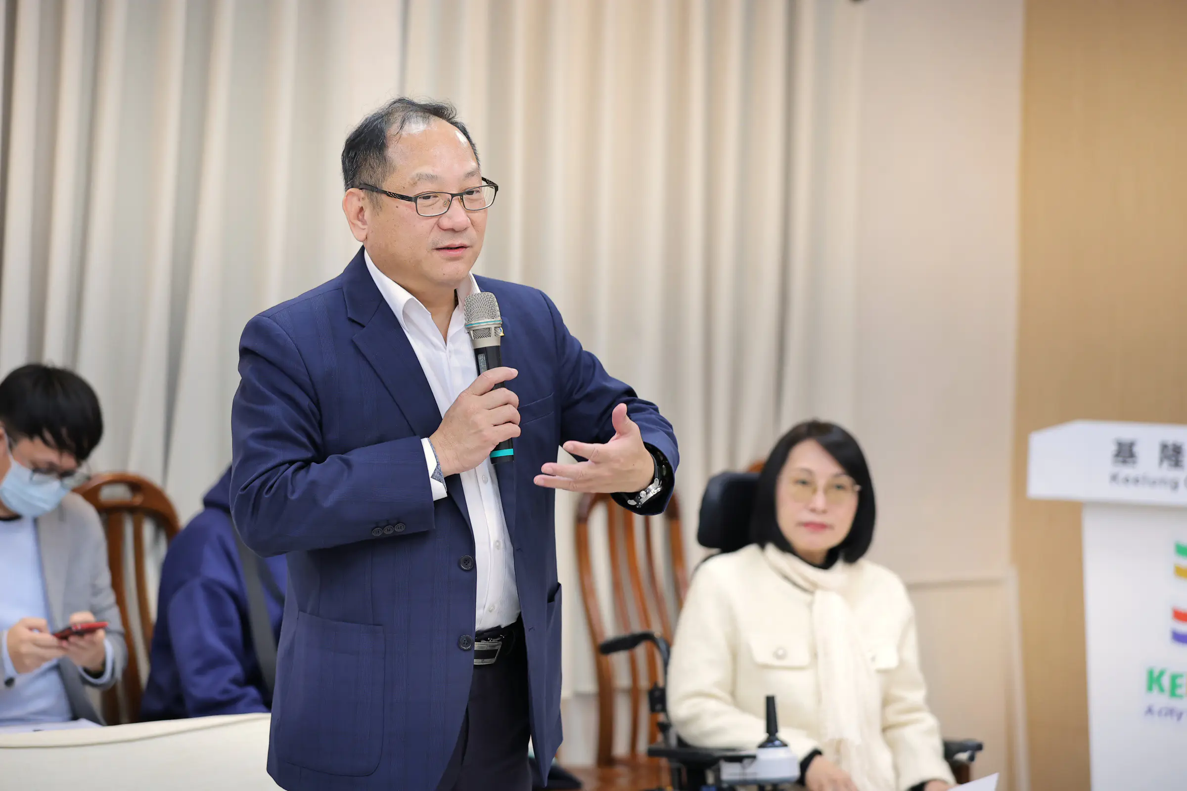 基市府與高中生對談高齡政策與防詐 跨世代攜手打造安心港都 基市府與高中生對談高齡政策與防詐 跨世代攜手打造安心港都