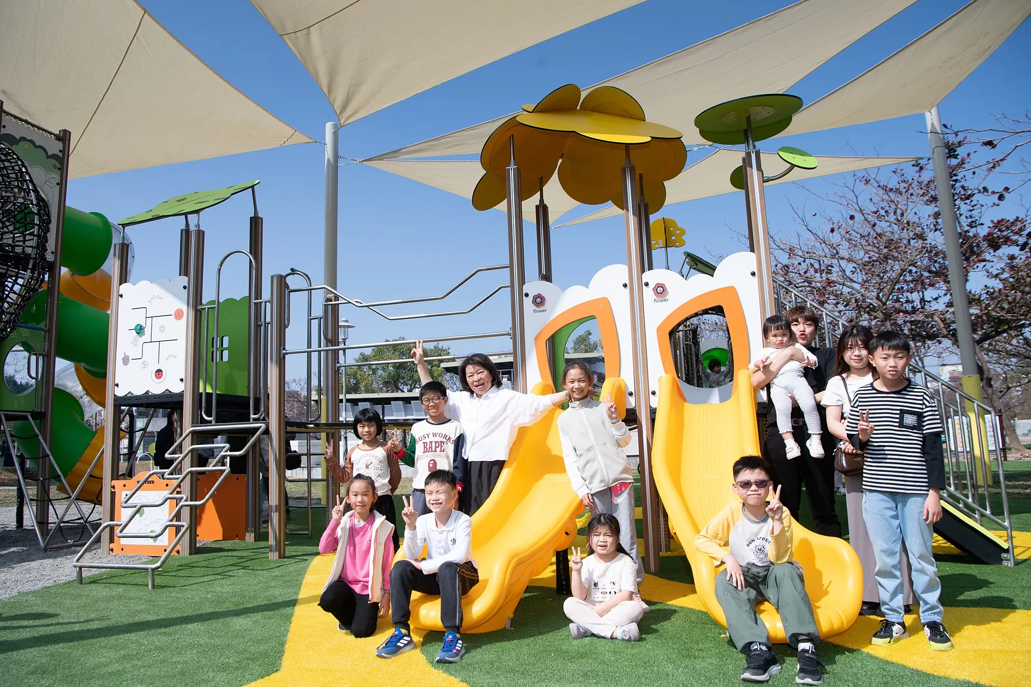嘉市文化公園遊戲場春節前開放 安全再升級 打造全齡共享遊戲場 嘉市文化公園遊戲場春節前開放 安全再升級 打造全齡共享遊戲場