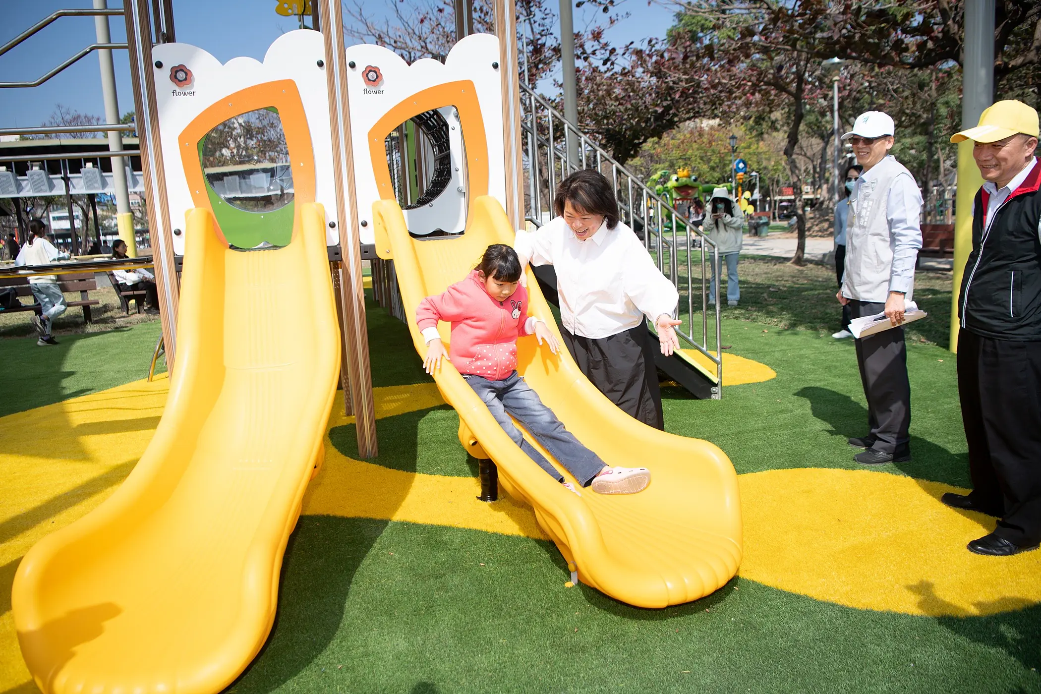 嘉市文化公園遊戲場春節前開放 安全再升級 打造全齡共享遊戲場 嘉市文化公園遊戲場春節前開放 安全再升級 打造全齡共享遊戲場