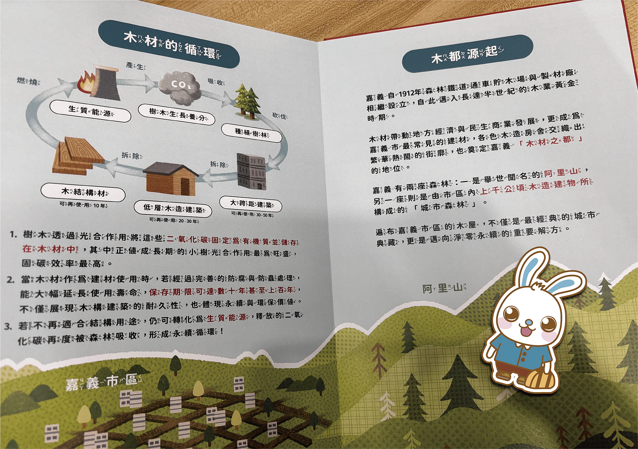 跟著「比比」去探險！《木都綠旅行》帶你低碳玩轉嘉義市