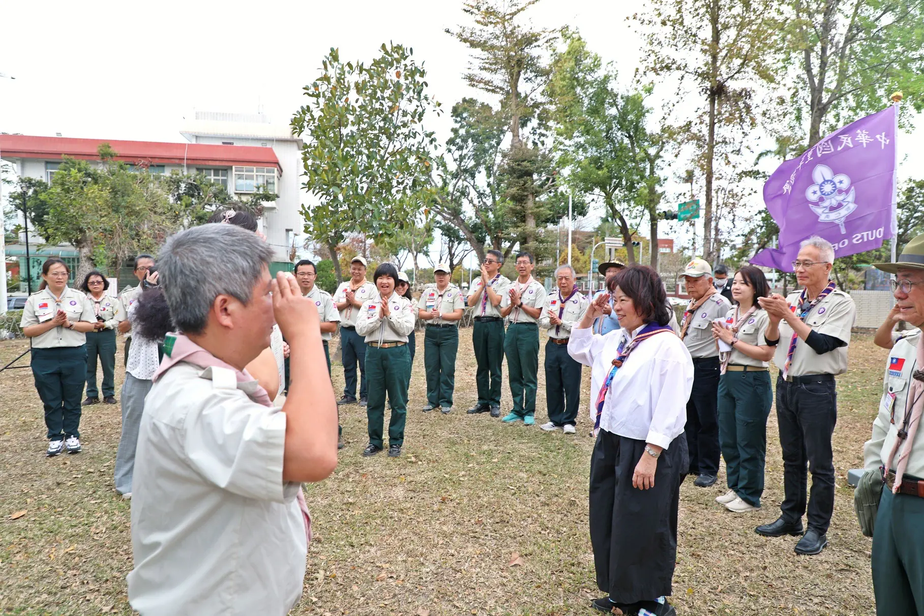 嘉義市第28期稚齡童軍木章訓練結訓 黃敏惠勉勵傳承服務精神 嘉義市第28期稚齡童軍木章訓練結訓 黃敏惠勉勵傳承服務精神