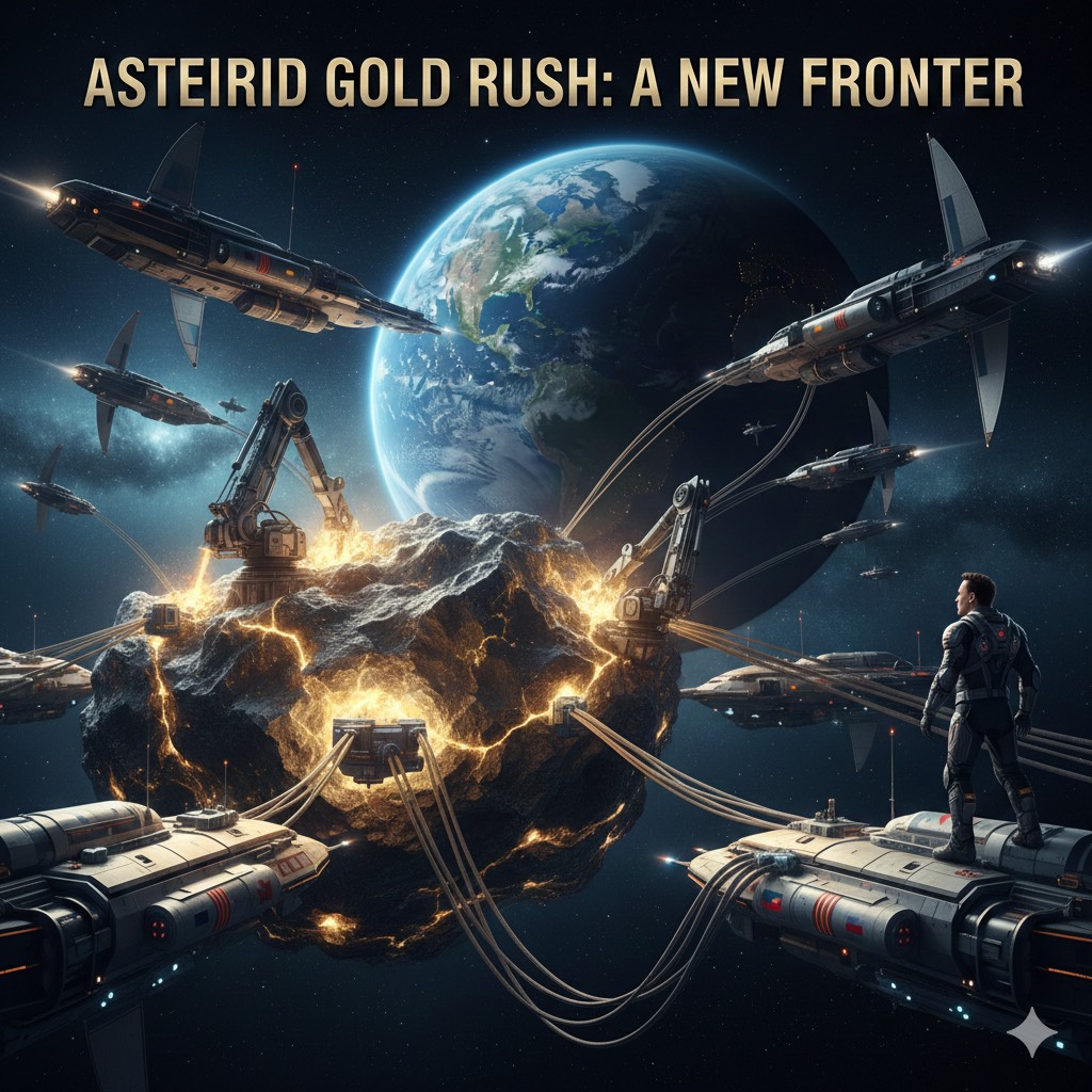 太空淘金熱潮來襲?馬斯克「隕石黃金論」掀全球關注 太空淘金熱潮來襲?馬斯克「隕石黃金論」掀全球關注