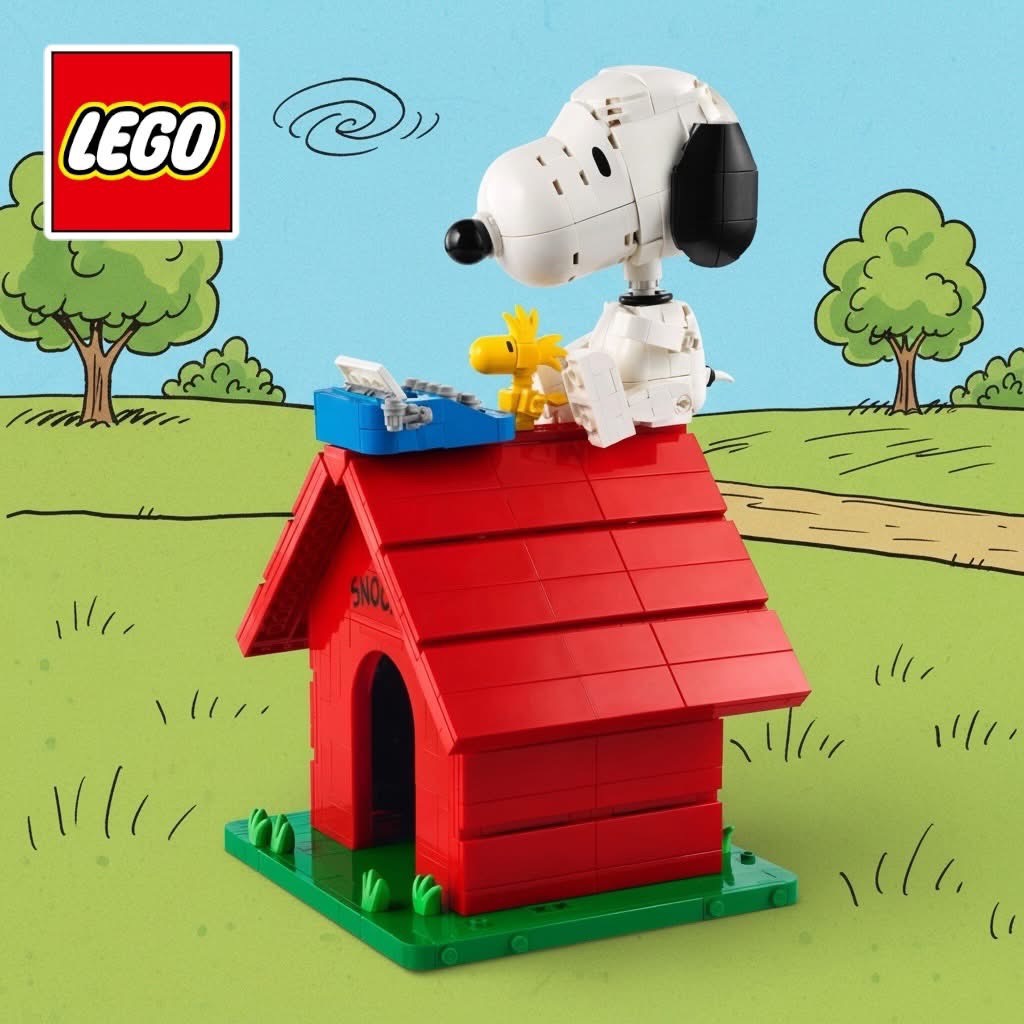 Snoopy 迷必收!LEGO Ideas 21368 經典紅色狗屋 6 月萌力登場 Snoopy 迷必收!LEGO Ideas 21368 經典紅色狗屋 6 月萌力登場