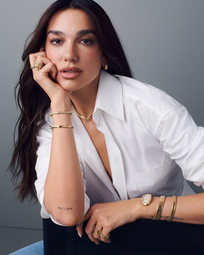 靈蛇魅力交織當代女王:Dua Lipa 榮膺 BVLGARI 全球品牌大使 靈蛇魅力交織當代女王:Dua Lipa 榮膺 BVLGARI 全球品牌大使