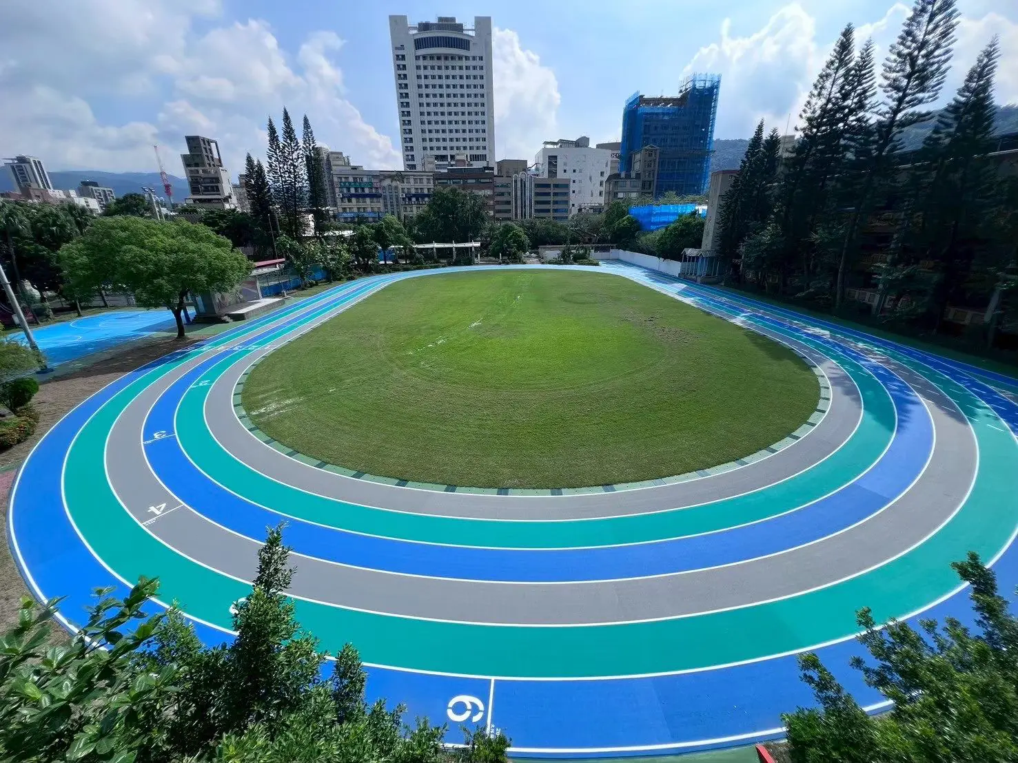 臺北市跑道球場華麗轉身　構築運動教育新地標