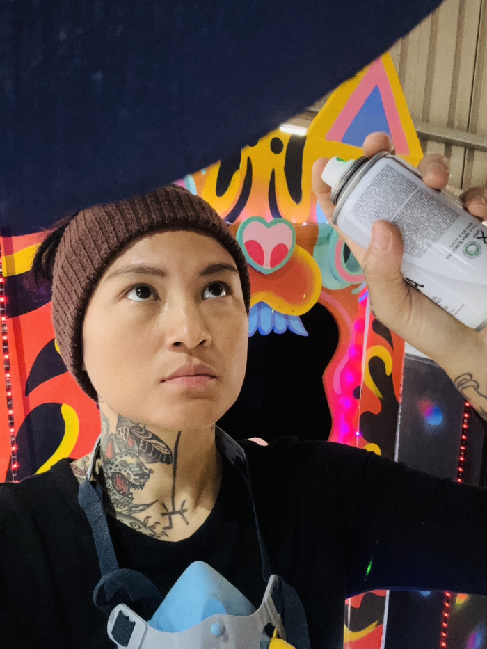 原民藝術注入自然省思 新北燈會女獵人走入城市森林 原民藝術注入自然省思 新北燈會女獵人走入城市森林