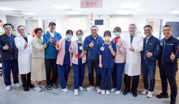 感謝守護民眾健康 侯友宜慰問新北聯醫第一線 感謝守護民眾健康 侯友宜慰問新北聯醫第一線