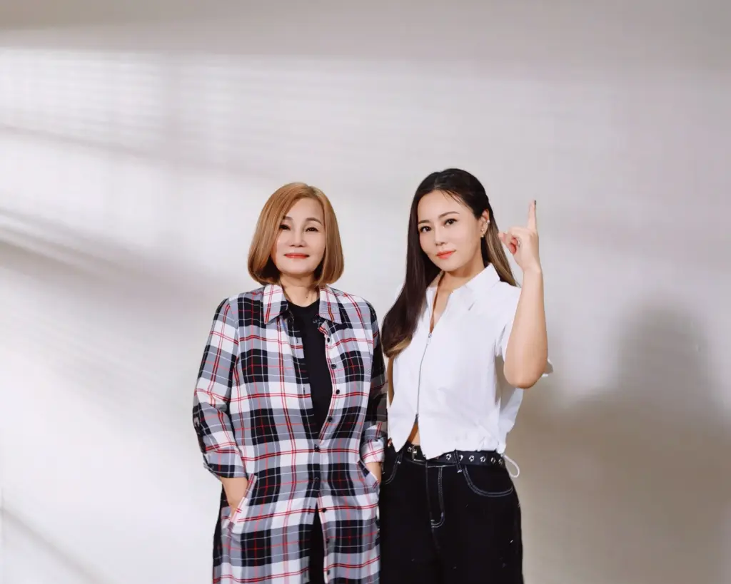 官靈芝 林沛蕎母女首次攜手拍『反詐騙』公益廣告 官靈芝 林沛蕎母女首次攜手拍『反詐騙』公益廣告