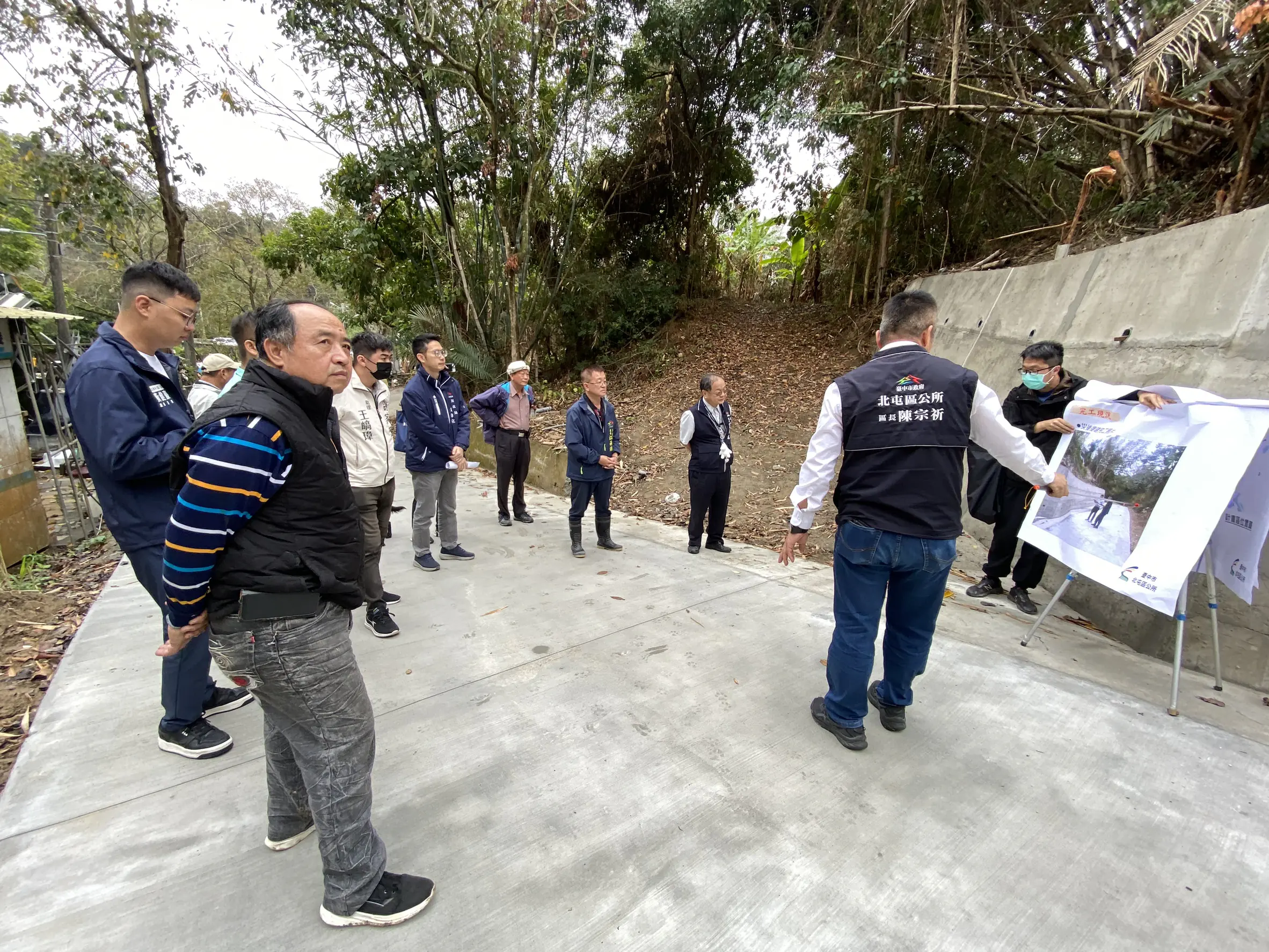 提升防災韌性 北屯區民德里民興巷農路擋土牆修復完成 民政局長:打造安全新防線 提升防災韌性 北屯區民德里民興巷農路擋土牆修復完成 民政局長:打造安全新防線