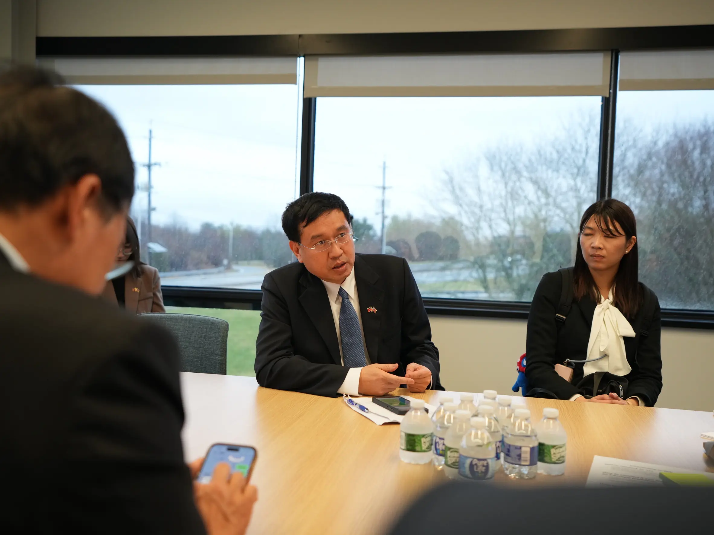 中市府參訪紐澤西創新園區、人工智慧中心 汲取產學研經驗深化台美科技合作 中市府參訪紐澤西創新園區、人工智慧中心 汲取產學研經驗深化台美科技合作