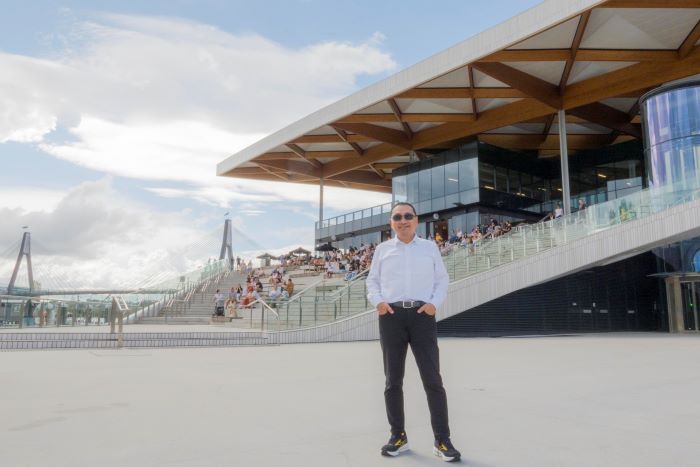 雪梨魚市場啟示 侯:整潔明亮成市場轉型關鍵 50 《圖說》侯友宜市長攝於雪梨魚市場。〈新聞局提供〉