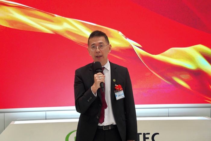 攜手新北產業升級 富致科技斥資8億五股營運總部啟用 22 《圖說》富致科技陳繼聖董事長期望擴大投資與提升製造能量,帶動在地就業與產業發展。〈經發局提供〉