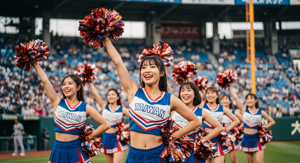 台灣啦啦隊魅力席捲日本 WBC應援成另類嬌點 台灣啦啦隊魅力席捲日本 WBC應援成另類嬌點