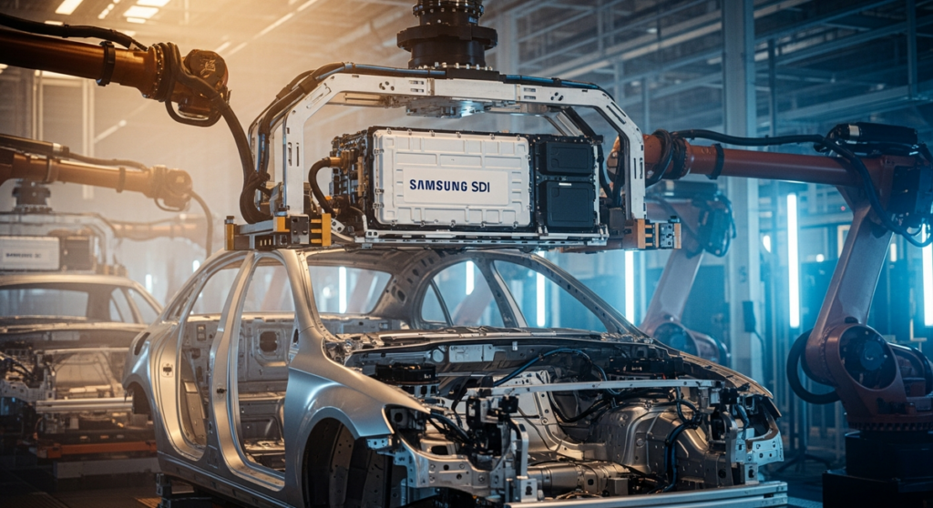 李在鎔親赴歐洲洽談業務,三星SDI有望獲賓士額外電池訂單 李在鎔親赴歐洲洽談業務,三星SDI有望獲賓士額外電池訂單