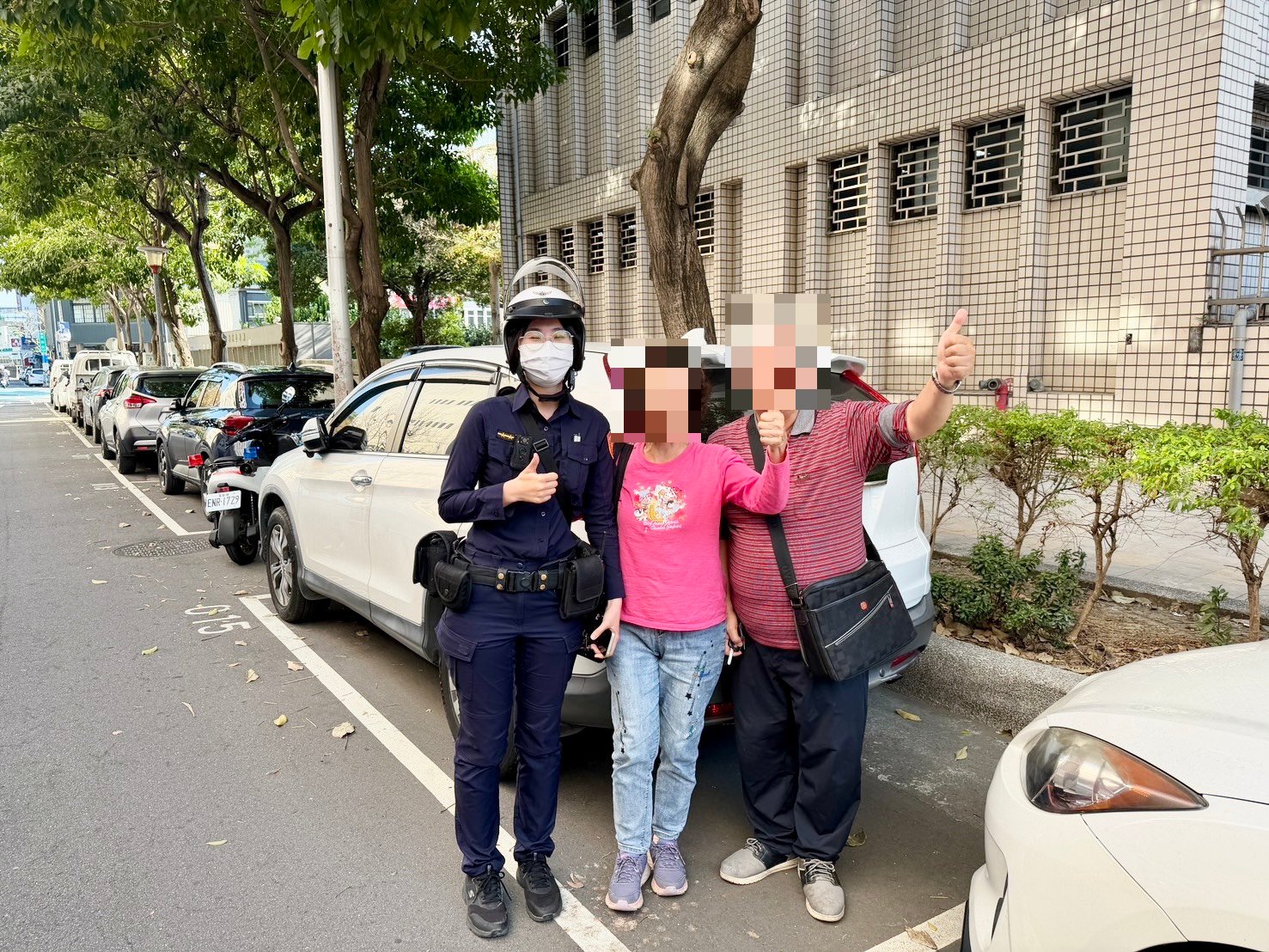 來自員警的獨白 找回愛車也找回民眾「安心」 來自員警的獨白 找回愛車也找回民眾「安心」