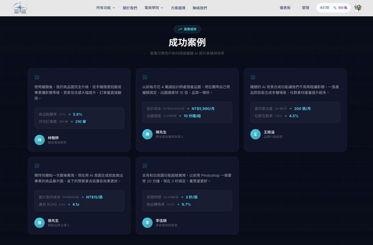 AI做圖時代來臨!耀鏡AI打造電商設計自動化平台 AI做圖時代來臨!耀鏡AI打造電商設計自動化平台