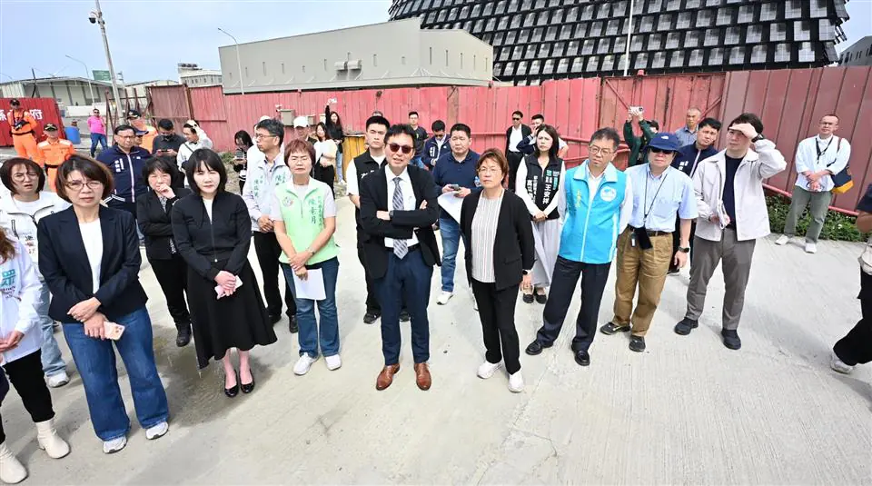 立法院經濟委員會考察彰濱工業區　王惠美縣長疾呼苦民所苦　體恤漁民　一次補足彰化漁港建設費