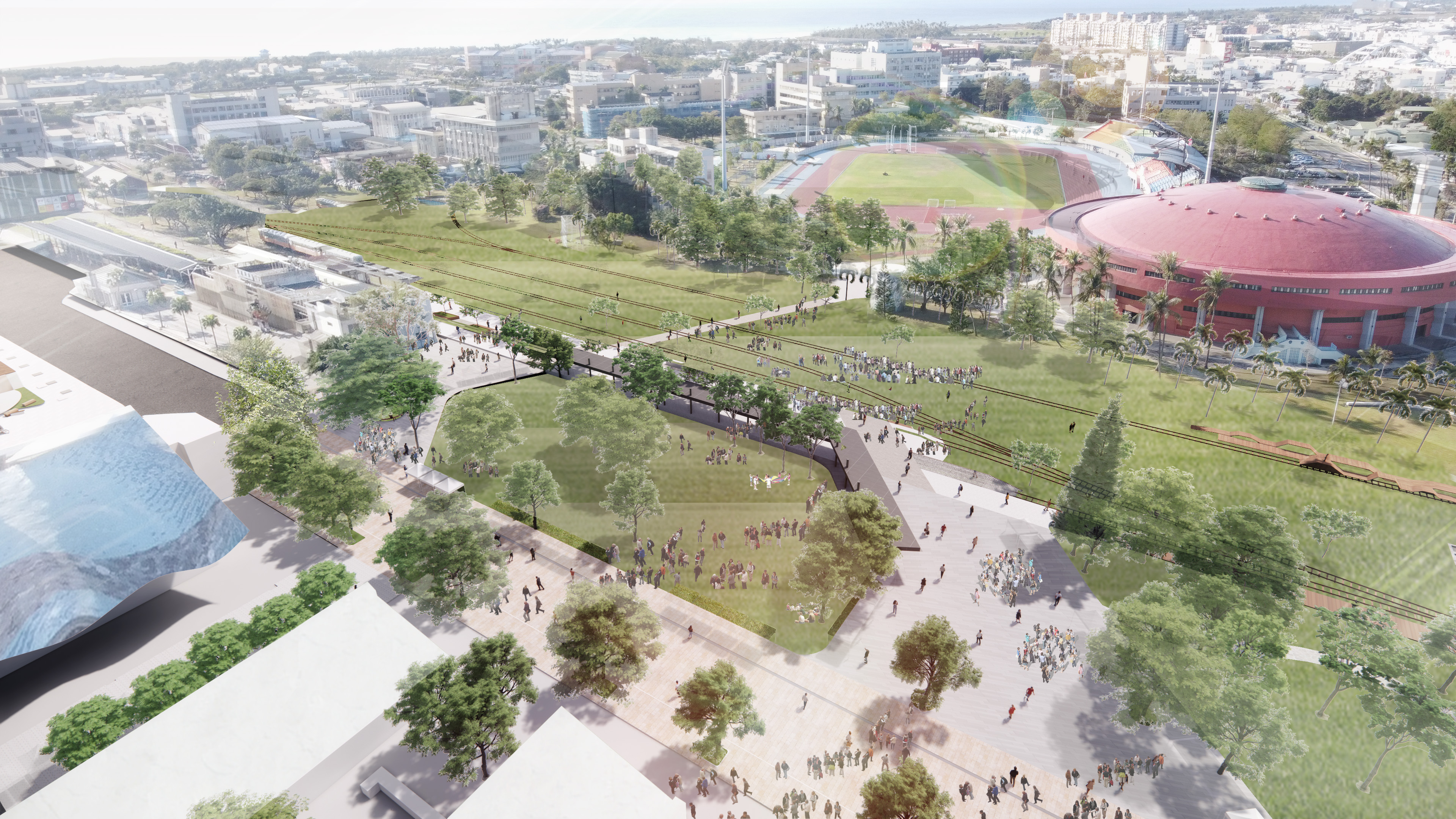 鐵道市集年中完工 型塑臺東舊站新風貌 鐵道市集年中完工 型塑臺東舊站新風貌