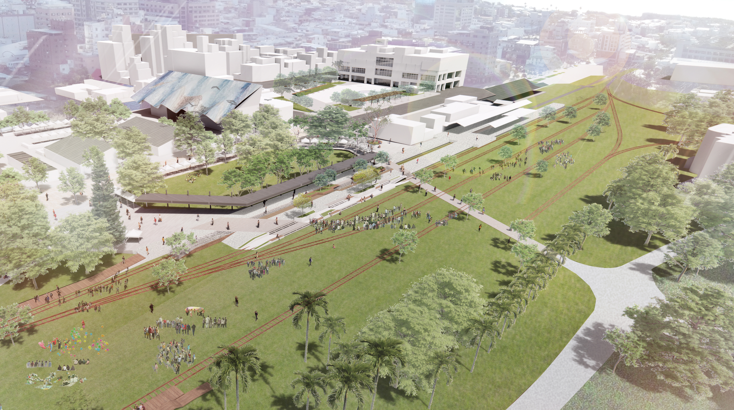 鐵道市集年中完工 型塑臺東舊站新風貌 鐵道市集年中完工 型塑臺東舊站新風貌