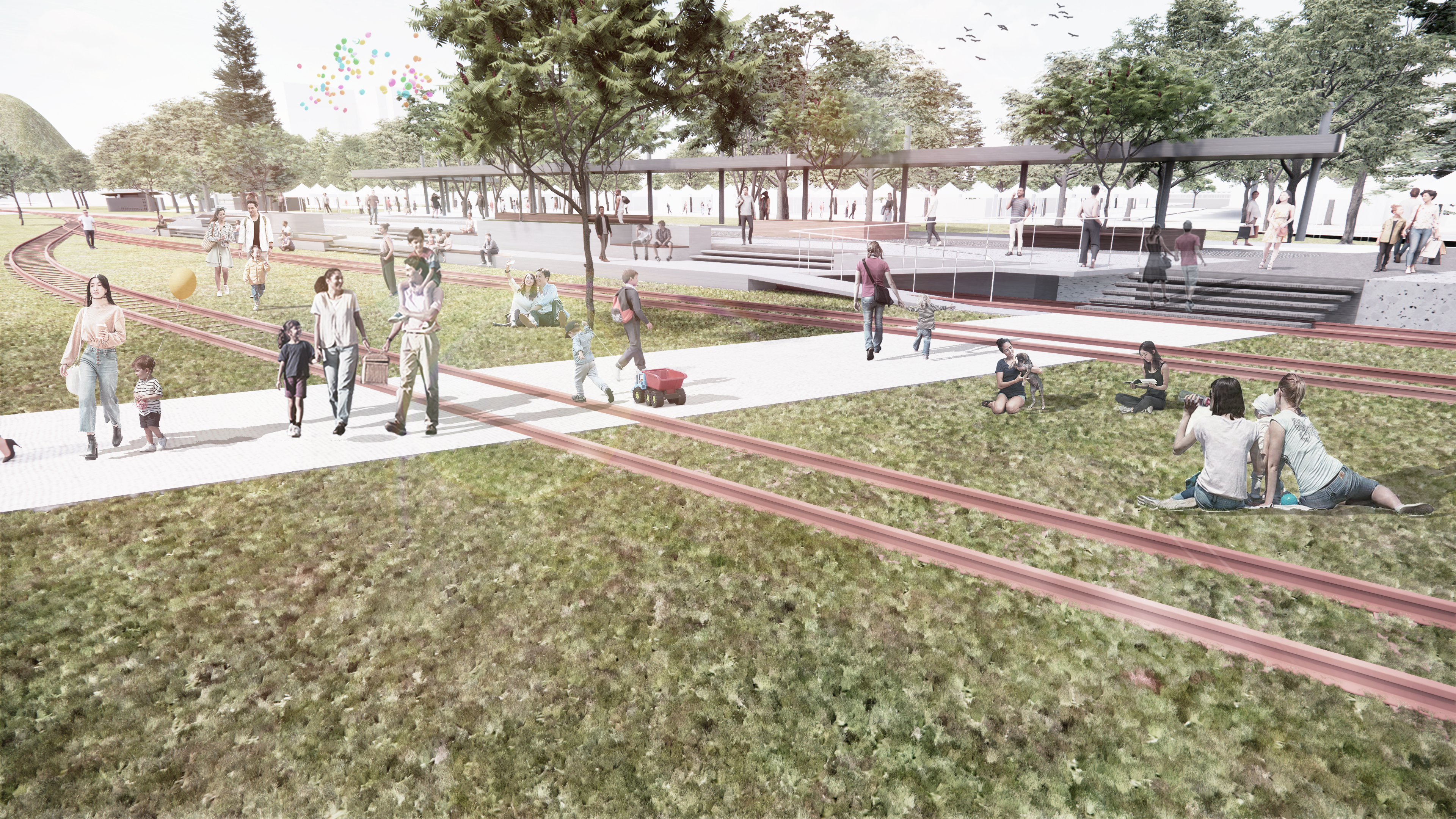 鐵道市集年中完工 型塑臺東舊站新風貌 鐵道市集年中完工 型塑臺東舊站新風貌