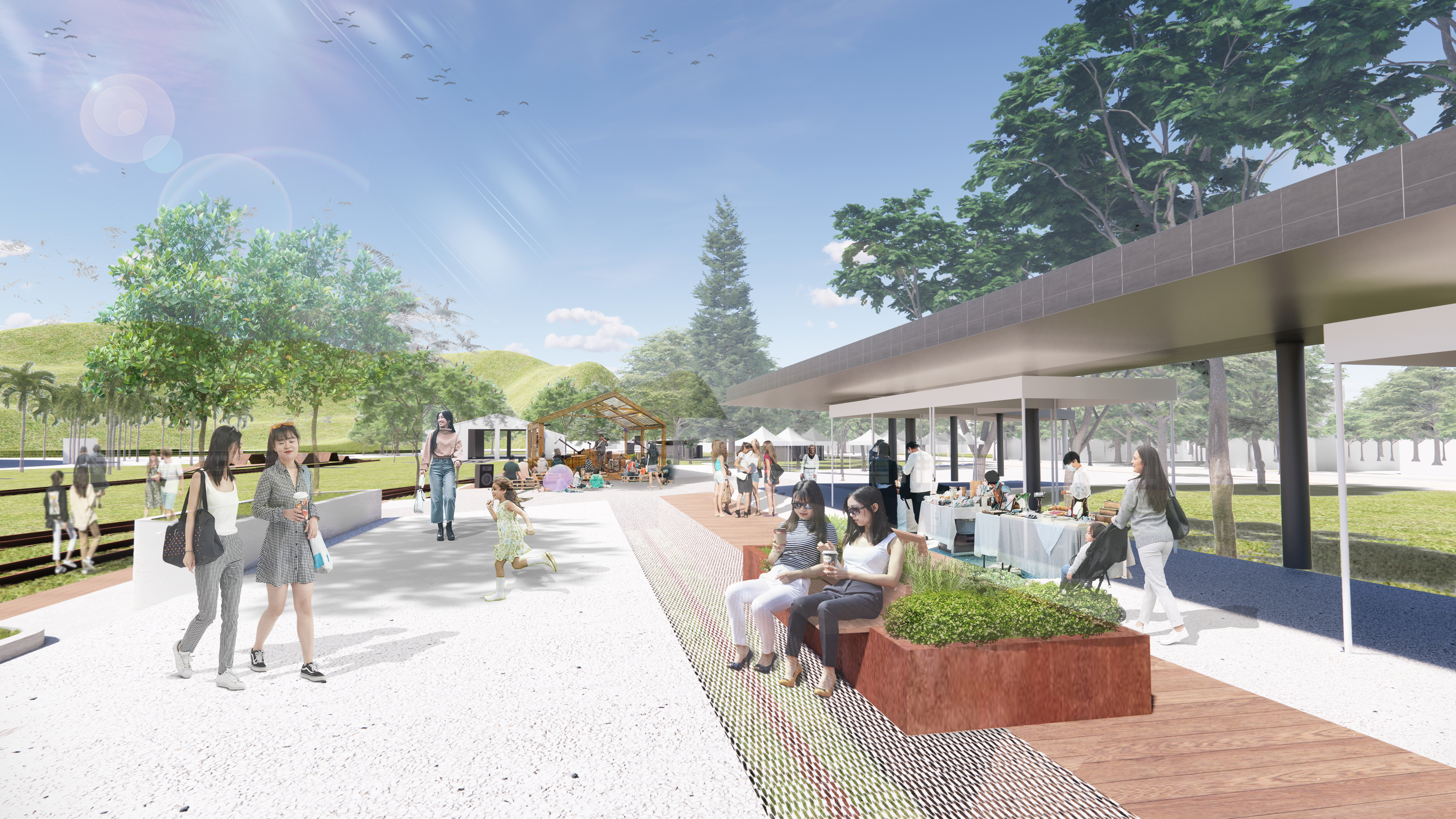 鐵道市集年中完工 型塑臺東舊站新風貌 鐵道市集年中完工 型塑臺東舊站新風貌