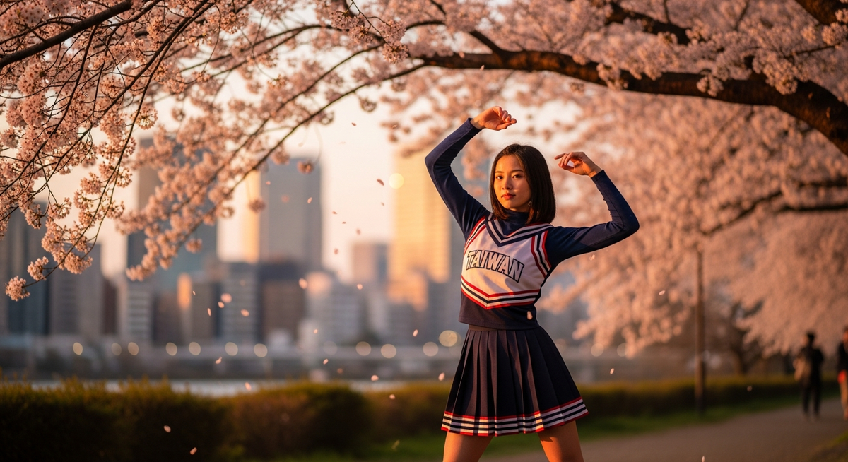 台灣啦啦隊日本掀旋風 透明感與親和力擄獲櫻花妹的心 台灣啦啦隊日本掀旋風 透明感與親和力擄獲櫻花妹的心