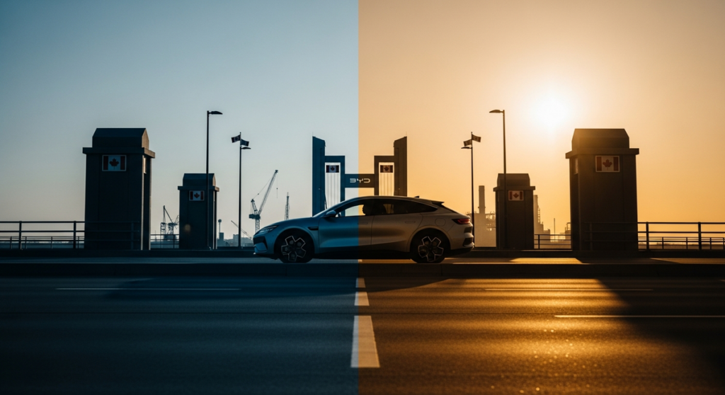 加拿大關稅減讓 比亞迪尋求北美設廠劍指美國市場 加拿大關稅減讓 比亞迪尋求北美設廠劍指美國市場