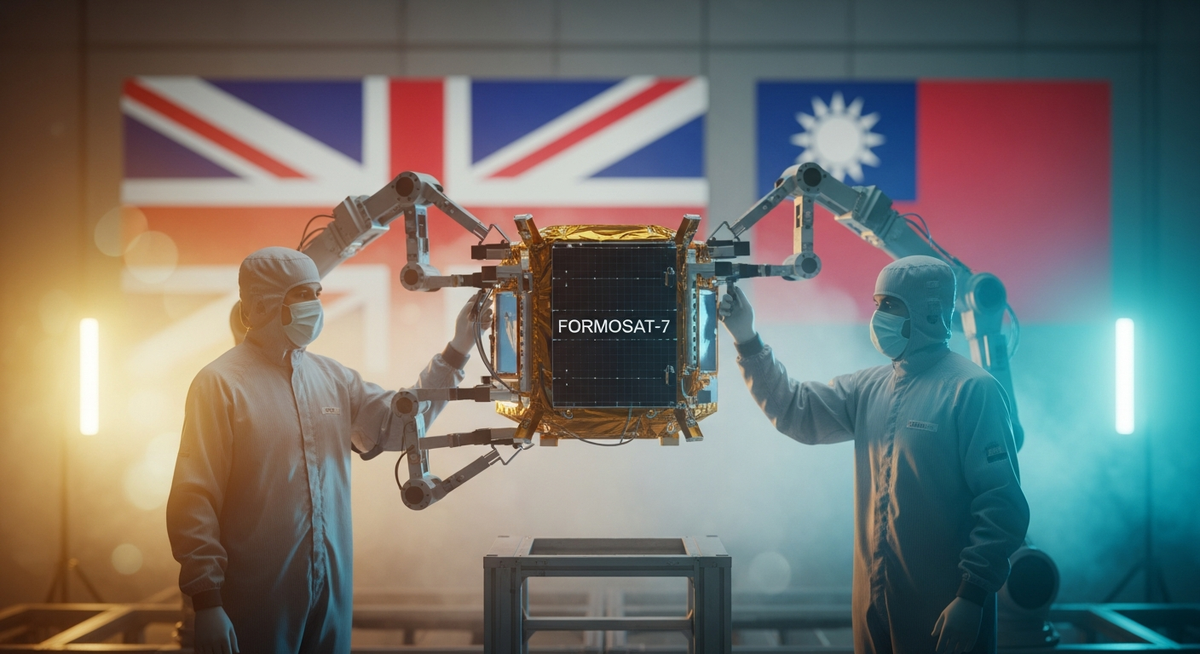 台英深化太空合作 聚焦衛星供應鏈與人才交流 台英深化太空合作 聚焦衛星供應鏈與人才交流