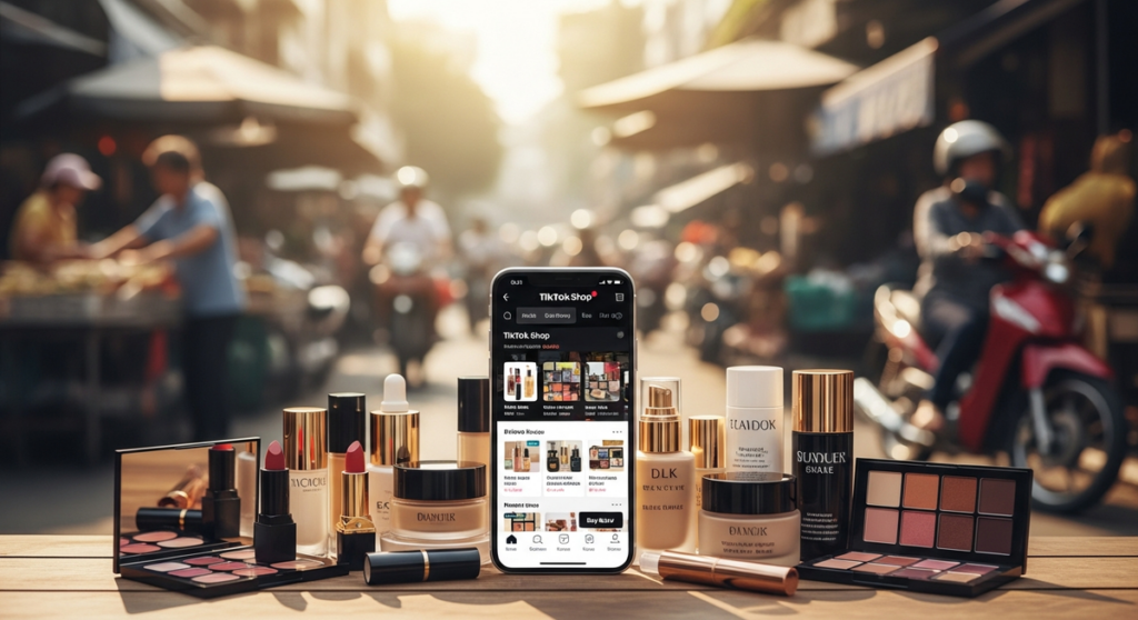 越南美妝電商規模達30億美元 TikTok Shop與Shopee領銜成長 越南美妝電商規模達30億美元 TikTok Shop與Shopee領銜成長