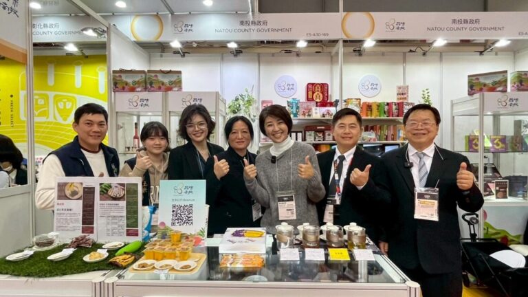 南投縣府領軍在地30家優質品牌  再度驚豔「2026東京食品展」