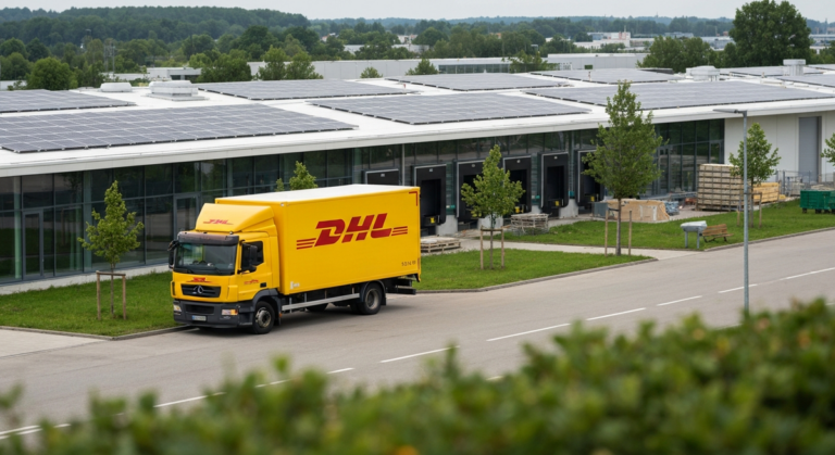 DHL德國萊茵巴赫新建碳中和物流中心 預計2026年啟用