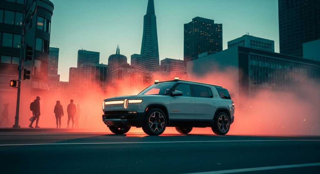 Uber斥資12.5億美元投資Rivian 加速部署機器人計程車隊 Uber斥資12.5億美元投資Rivian 加速部署機器人計程車隊