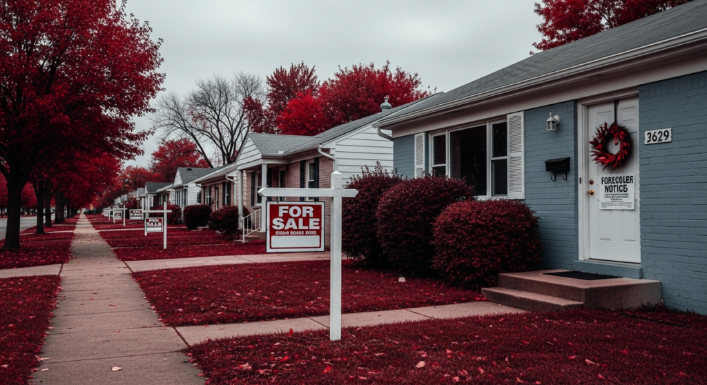 美國房市現警訊:印第安納州房屋遭銀行大量法拍 美國房市現警訊:印第安納州房屋遭銀行大量法拍