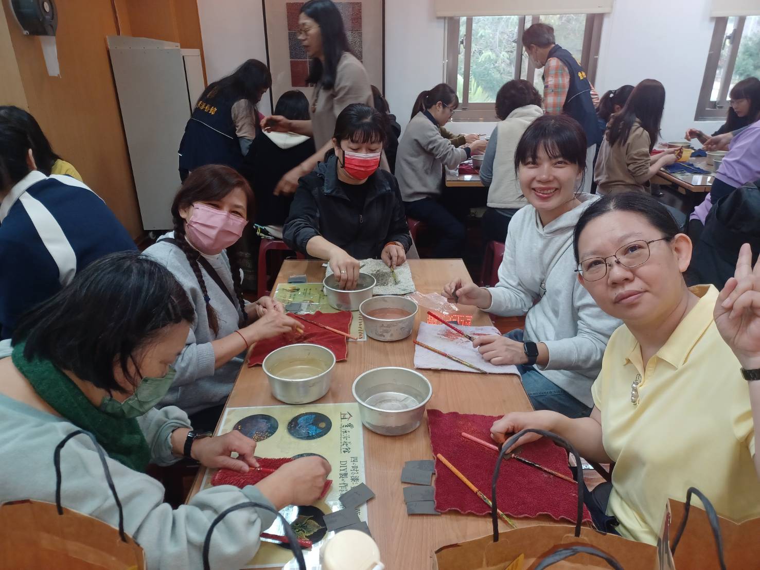 「Give To Gain」漆藝時光 豐原警婦女節活動溫馨登場 「Give To Gain」漆藝時光 豐原警婦女節活動溫馨登場