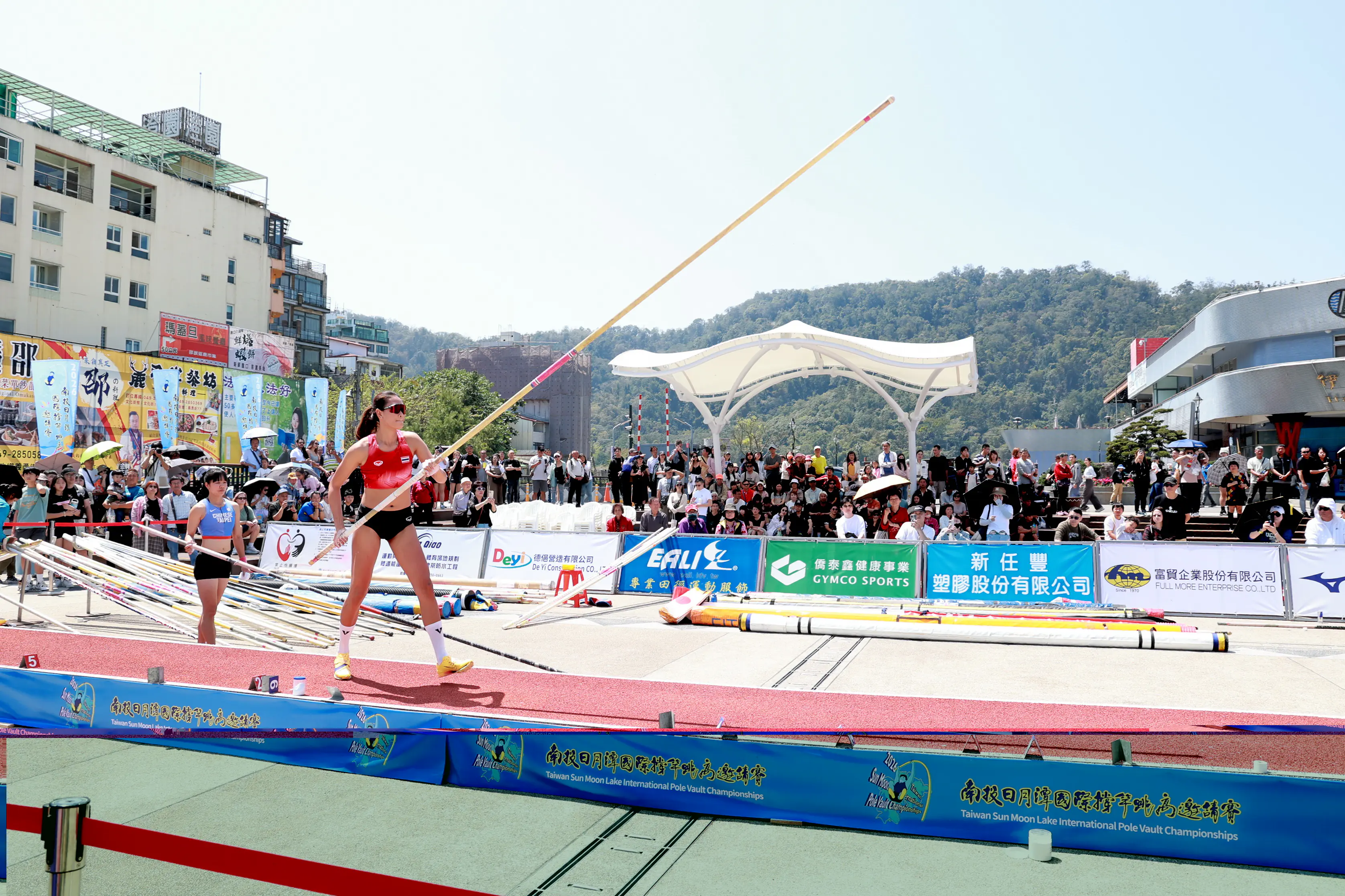 日月潭國際撐竿跳高賽 台灣選手吳彥翰銀牌刷新台灣紀錄 日月潭國際撐竿跳高賽 台灣選手吳彥翰銀牌刷新台灣紀錄