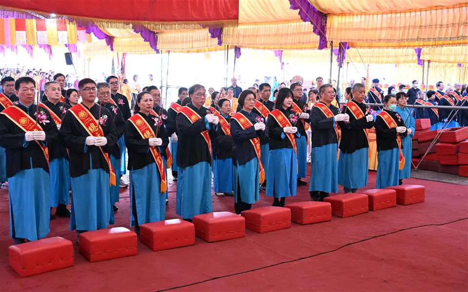 天官賜福陰陽兩利大法會　儒宗三獻祝壽大典祈願眾神護佑彰化