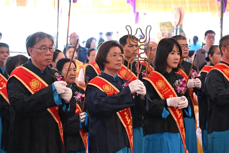 天官賜福陰陽兩利大法會　儒宗三獻祝壽大典祈願眾神護佑彰化