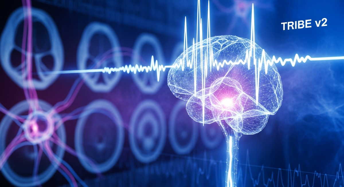 Meta發表TRIBE v2開源AI模型 預測人腦反應助攻神經科學 Meta發表TRIBE v2開源AI模型 預測人腦反應助攻神經科學