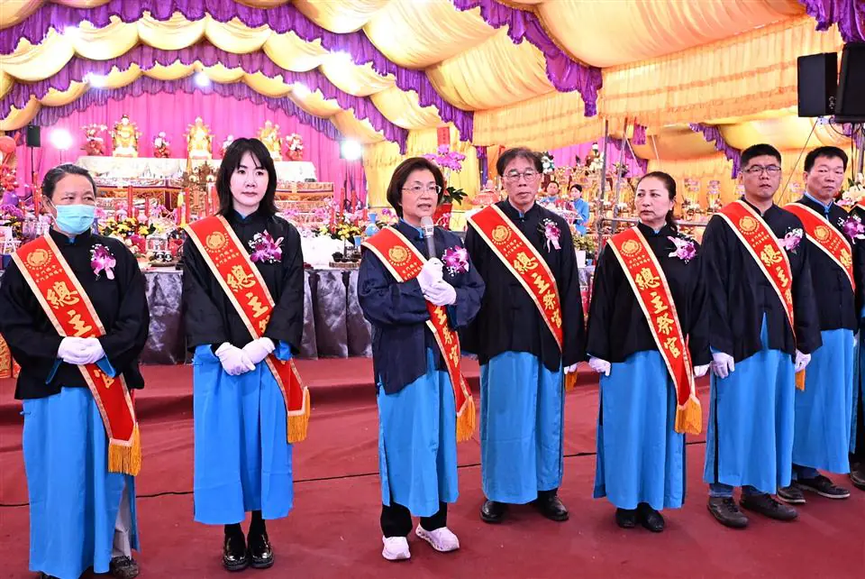 天官賜福陰陽兩利大法會　儒宗三獻祝壽大典祈願眾神護佑彰化