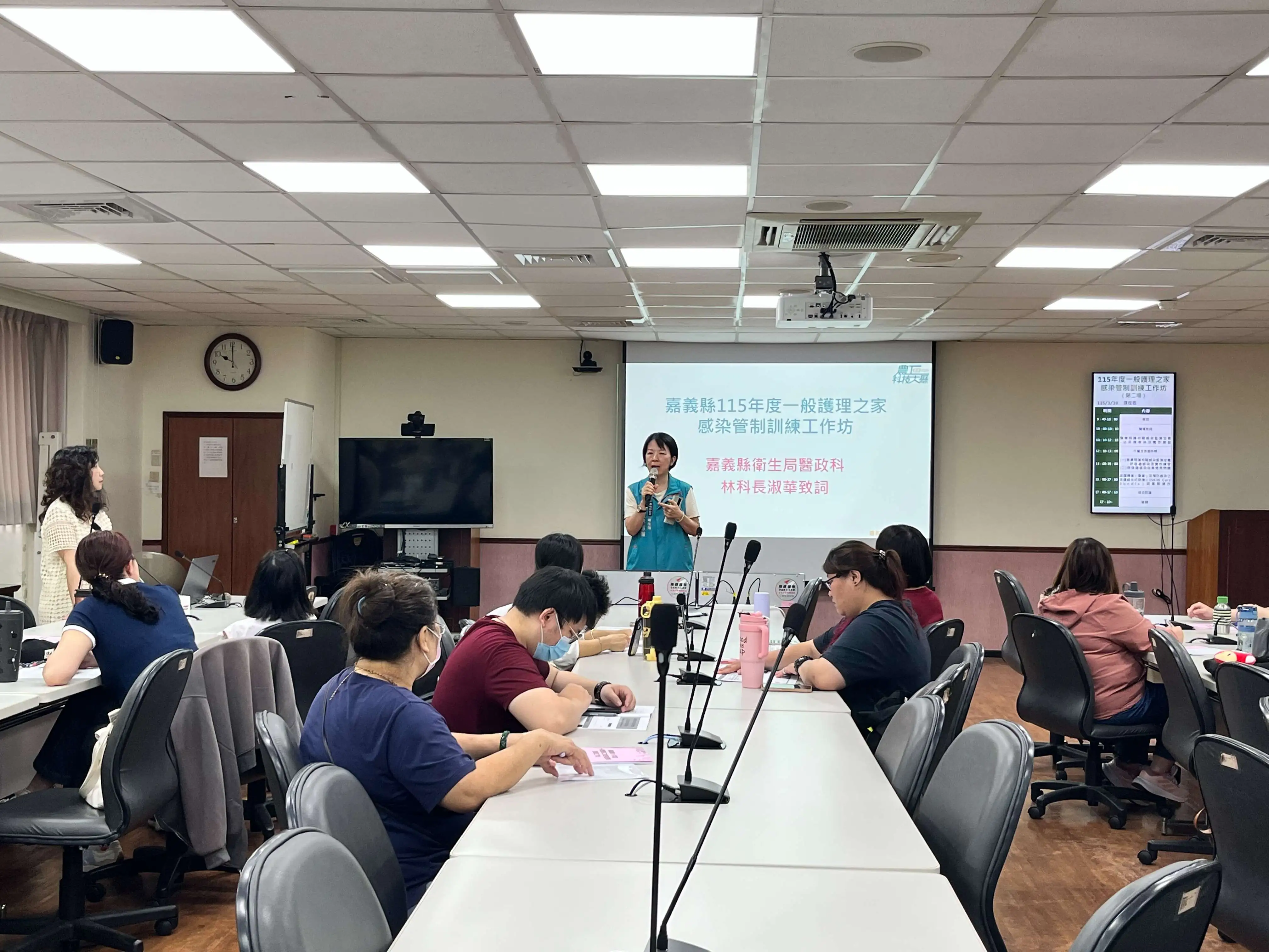 嘉義縣強化護理之家感染管制量能 全面提升照護品質 嘉義縣強化護理之家感染管制量能 全面提升照護品質