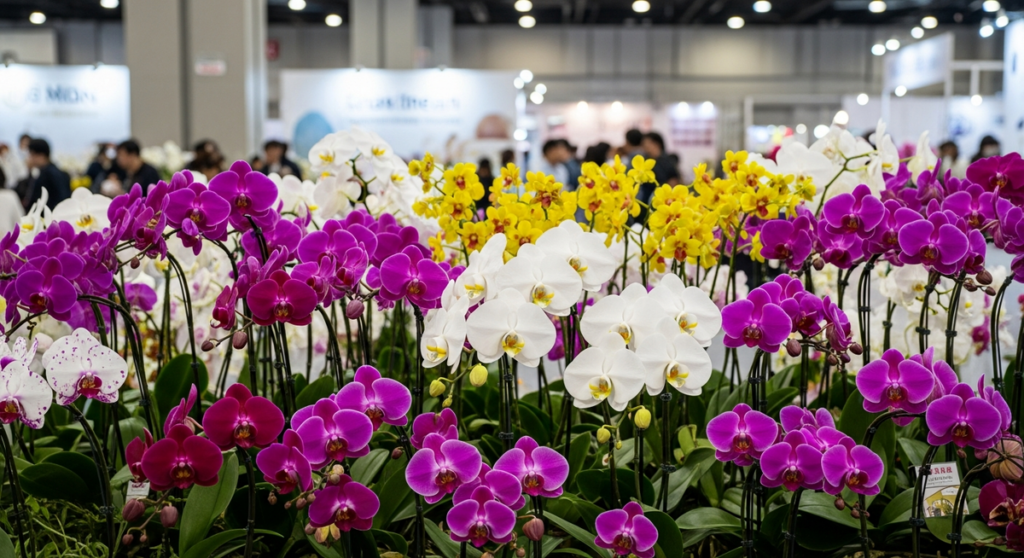 台灣國際蘭展暨花卉科技展盛大舉行 吸引國際買家與外交使節 台灣國際蘭展暨花卉科技展盛大舉行 吸引國際買家與外交使節