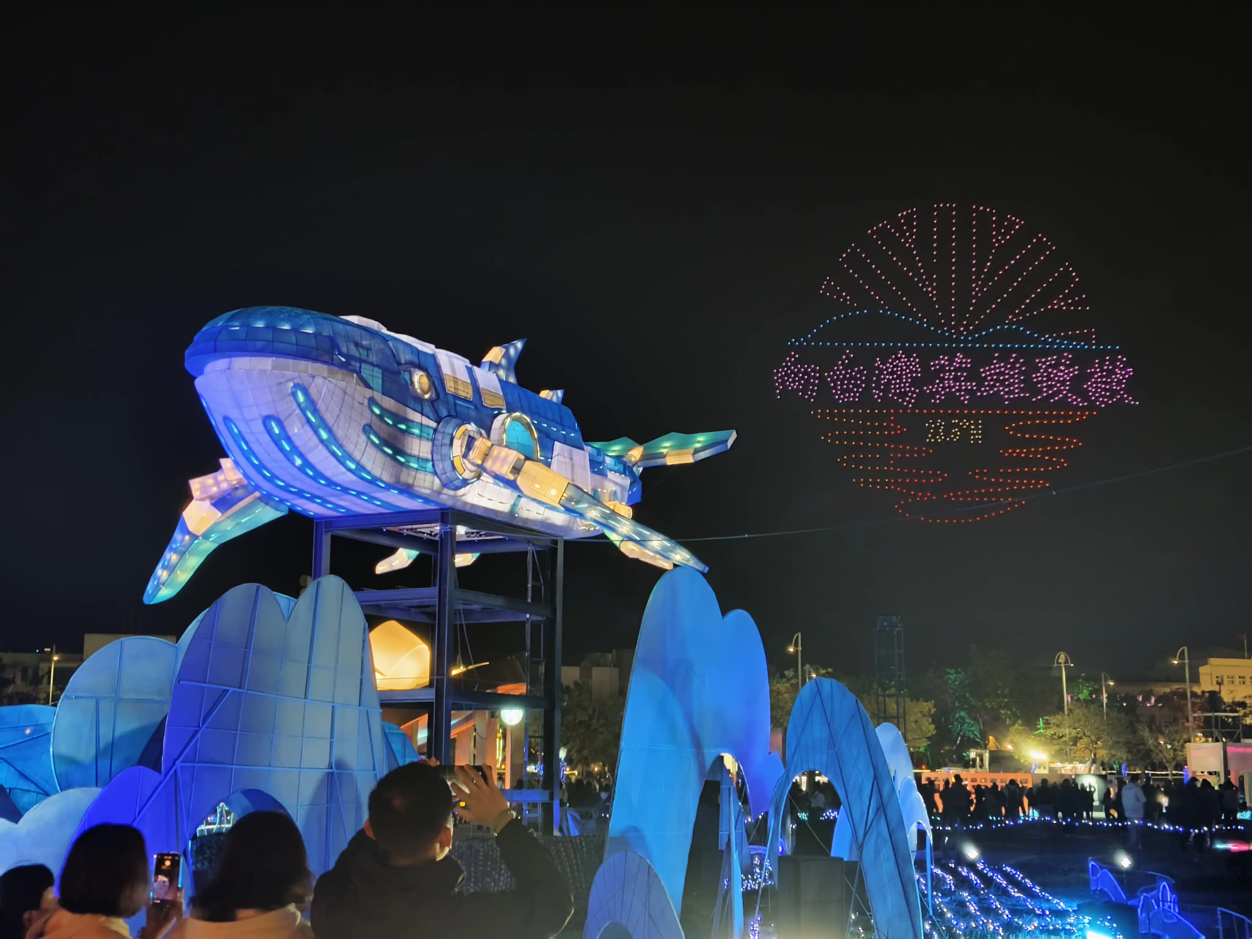 2026台灣燈會「永續海洋燈區」好評如潮 2026台灣燈會「永續海洋燈區」好評如潮
