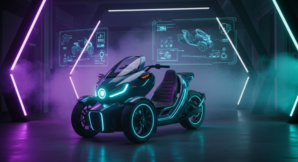 音樂人will.i.am 輝達GTC推AI電動三輪車 打造「輪上大腦」 音樂人will.i.am 輝達GTC推AI電動三輪車 打造「輪上大腦」