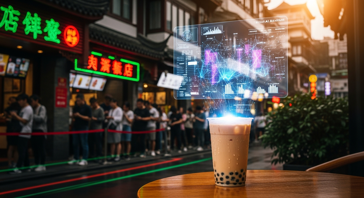 中國「AI奶茶」經濟崛起:AI應用於手搖飲產業,打造智慧消費新模式 中國「AI奶茶」經濟崛起:AI應用於手搖飲產業,打造智慧消費新模式