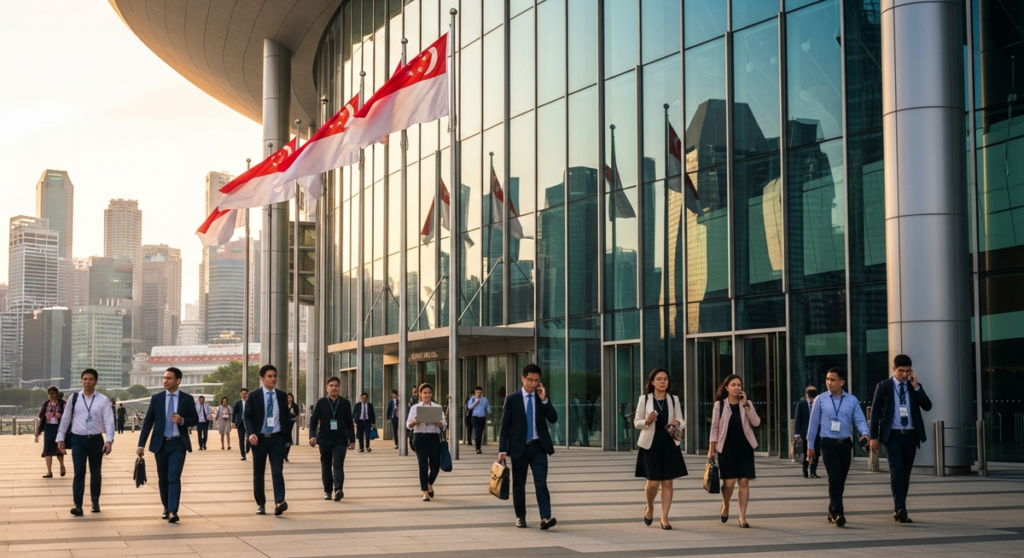 瞄準高消費商務客 新加坡擴大會展投資 拚觀光收益翻三倍 瞄準高消費商務客 新加坡擴大會展投資 拚觀光收益翻三倍