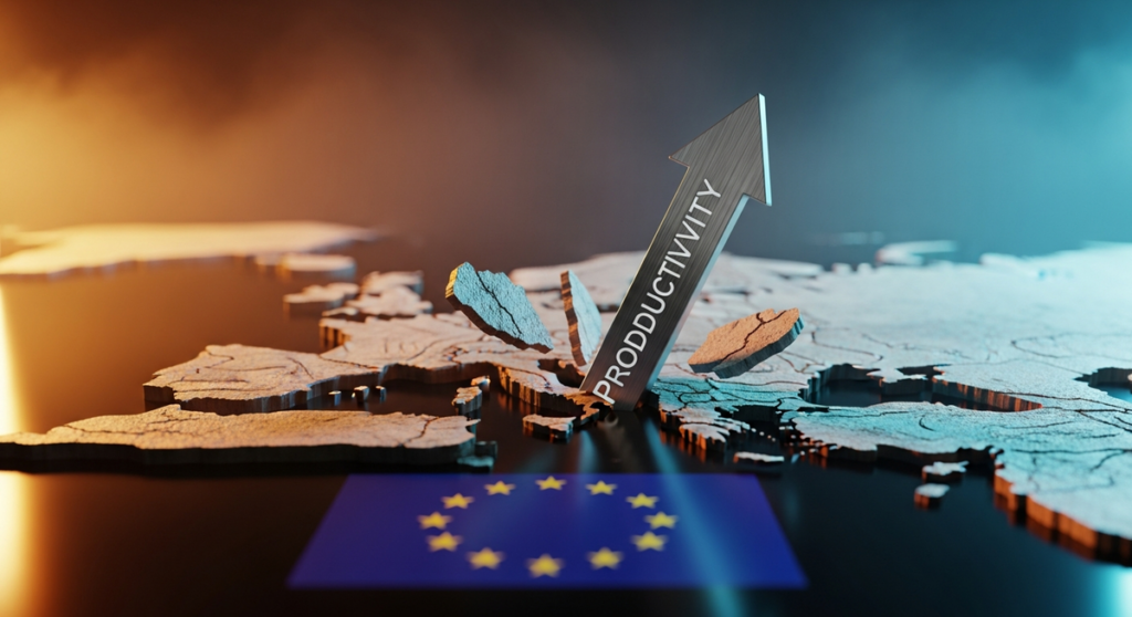 IMF:歐洲生產力曾領先全球,現落後美國20% 籲整合市場 IMF:歐洲生產力曾領先全球,現落後美國20% 籲整合市場