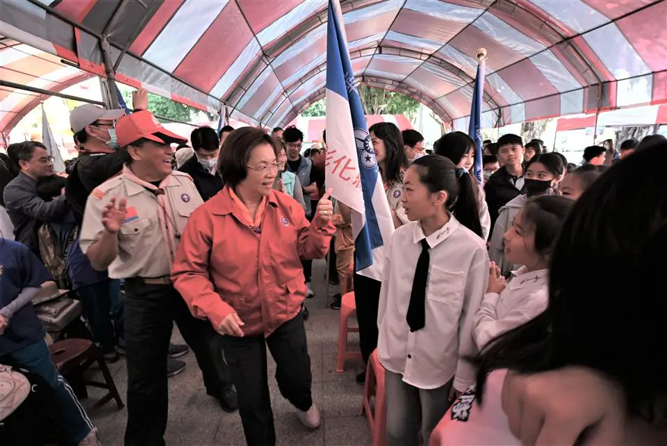 彰化縣盛大舉行三五童軍節慶祝活動　展現合作及服務價值